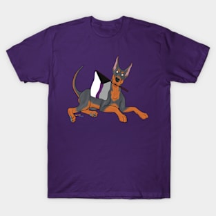 Pride Doggos: Demisexual Doberman Pinscher T-Shirt